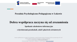 „Dobra współpraca zaczyna się od zrozumienia”