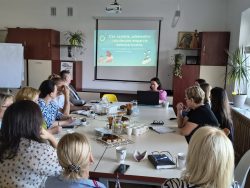 Spotkanie poświęcone organizacji pomocy psychologiczno-pedagogicznej oraz roli organów prowadzących we wspólnym wdrażaniu nowych rozwiązań.
